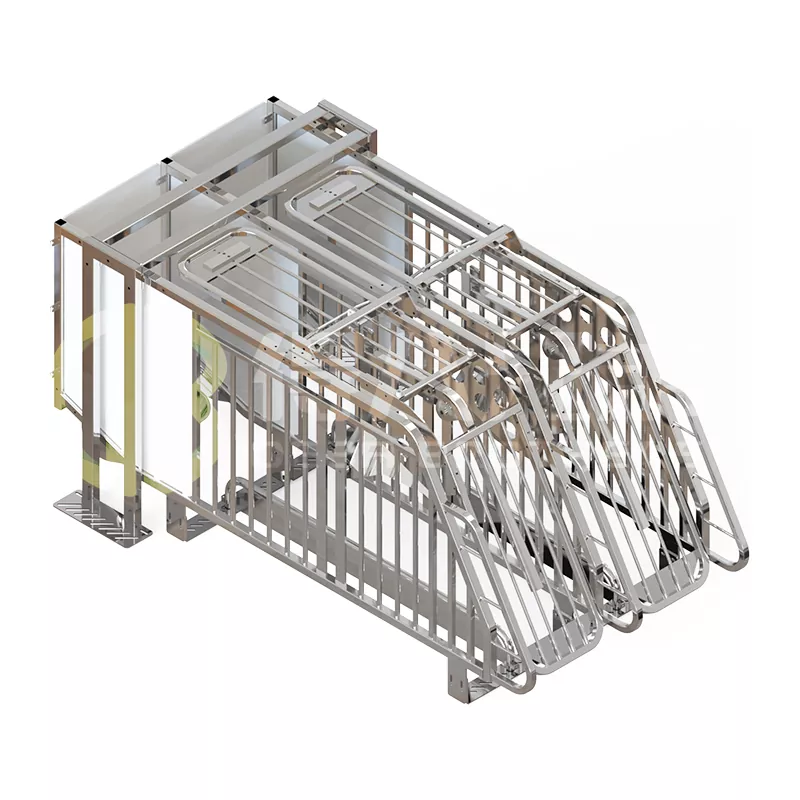 Langere Spaanse varkensstallen met vrije toegang