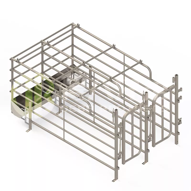 Bredere Spaanse gratis toegankelijke varkensstallen